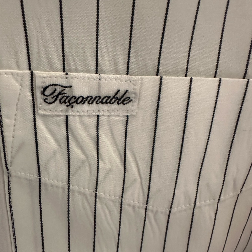 Faconnable women’s Black and White Striped Shirt - Picture 3 of 7